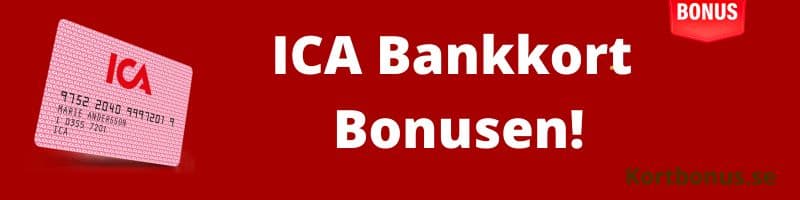 Ica bankkort bonusen